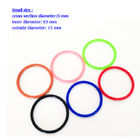Langlebiges Gut farbige Gummio-ringe Dichtungen runde geformte 40 - 90 stützen eine Härte unter