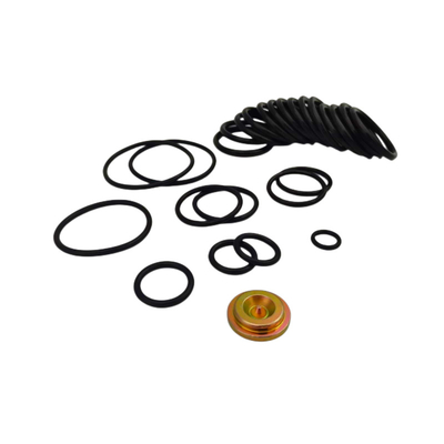 Schwarzgrün Grau Kautschukringe MOQ 100 Sets Kabel Adapter Korrektur-Kits