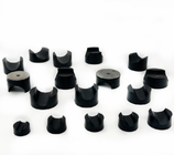 SHQN Metall- und Ruber-beinkostete Teile Gummi-Kugel-Steckdosen für Drehgewinde