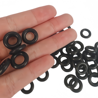 Ölrohrversiegelung NBR FKM HNBR EPDM Kleines schwarzes Gummi O Ringversiegelung