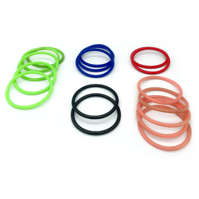 China Fabrik Direktverkauf hochwertige farbenfrohe Silikon Gummi O-Ringe