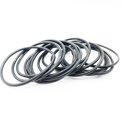 Schwarze langlebige FKM NBR EPDM Silicone Gummi O-Ringe für verschiedene Anwendungen