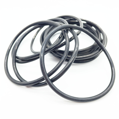 Schwarze langlebige FKM NBR EPDM Silicone Gummi O-Ringe für verschiedene Anwendungen