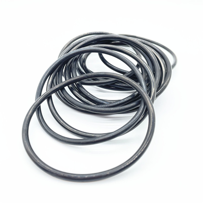Schwarze langlebige FKM NBR EPDM Silicone Gummi O-Ringe für verschiedene Anwendungen