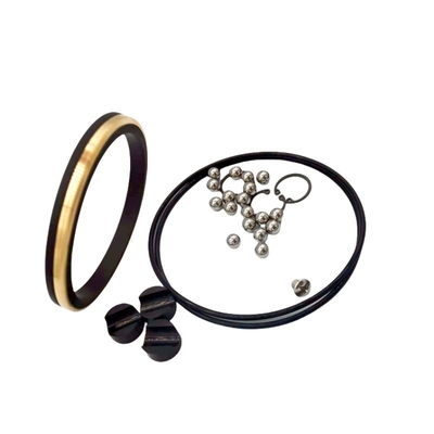 4" 15k TSI Drehgelenk Reparatur Kit mit Kugel Stecker Messing Ring Gummiverschlüsse 3/8" Stahlkugeln