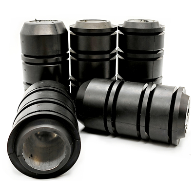 Schrubber-Tumbler-Aluminium-Kern in Gummi 2.875 Schrubberbecher für Ölrohre