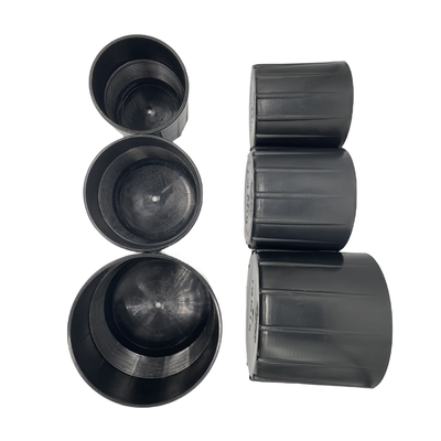 2 3/8" 2 7/8" 3 1/2" EUE Schläuche Kunststoffdrahtschützer Schwarze Farbe
