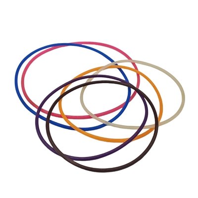 Verschiedene industrielle große und kleine orangeblaue schwarze farbige Silikongummi-Ring mit hoher Hitzebeständigkeit