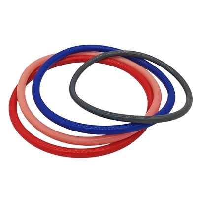 Qualitätsbescheinigung Orange Blau Schwarz Farbig Silikon Gummi O Ring mit hoher Hitzebeständigkeit