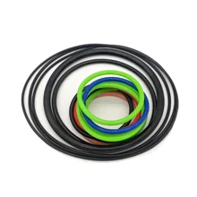 Custom Silicone Green Custom O-Ringe mit 500 PSI Zugfestigkeit