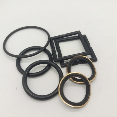 "Schwarze Steckventil Elastomer Set Weichdichtung mit Messing