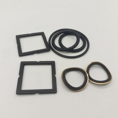 "Schwarze Steckventil Elastomer Set Weichdichtung mit Messing