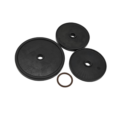 Schwarze Abrasionsbeständige Membranverschlusspumpen Diaphragma für AR30 AR40