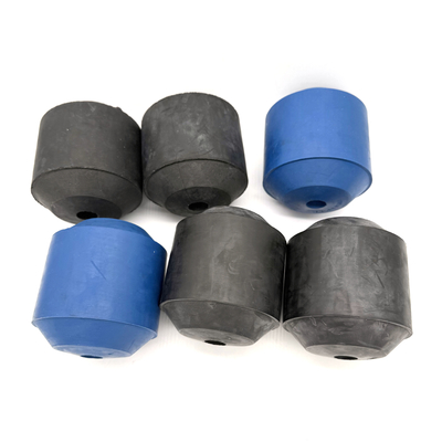 40 bis 60 Shore A 3/8" bis 5/8" H Ölspender Kautschuk schwarz und blau