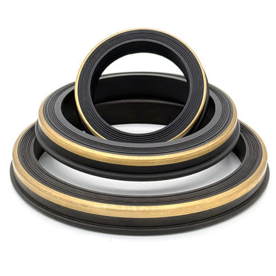 Nitril (NBR) Hammer Union Seal mit Messing-Back-up-Ring für 10.000 PSI bis 15.000 PSI Hochdruckanwendungen