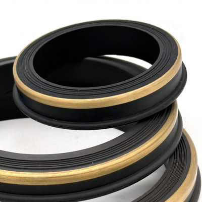 Nitril (NBR) Hammer Union Seal mit Messing-Back-up-Ring für 10.000 PSI bis 15.000 PSI Hochdruckanwendungen