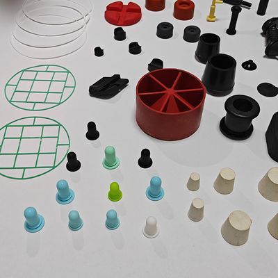 Hochwertige NBR HNBR FKM EPDM Silikonkautschuk-Sonderanfertigungen weit verbreitet