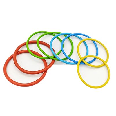Kundenspezifische PTFE NBR FKM EPDM Gummi O-Ring Dichtung mit kundenspezifischer Farbe für verschiedene Anwendungen