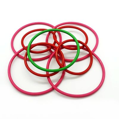 Kundenspezifische PTFE NBR FKM EPDM Gummi O-Ring Dichtung mit kundenspezifischer Farbe für verschiedene Anwendungen