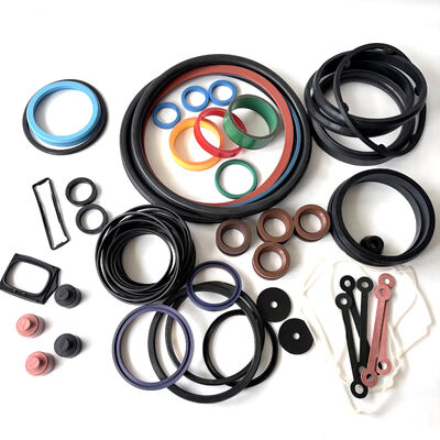 Spezielle Elastomerdichtungsteile mit einer Härte von 50-90 Shore A in NBR EPDM FKM HNBR für OEM/ODM-Anwendungen