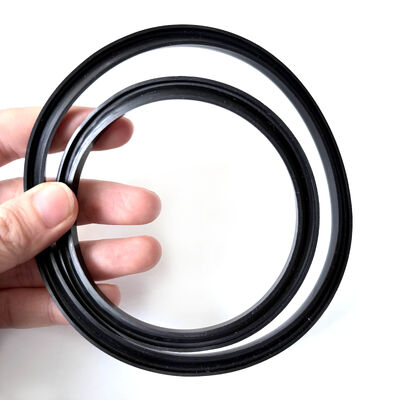 ISO 9001-zertifizierte Kautschukdichtungen in NBR FKM EPDM-Silicone für industrielle Dichtungsbauteile