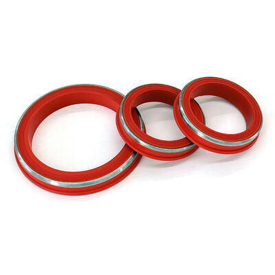 Temperaturbeständige FKM Lip Style Hammer Union Dichtungen mit SS Ring für H2S & CO2 Umgebungen