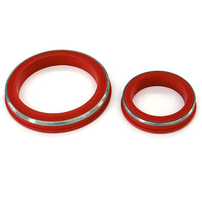 Temperaturbeständige FKM Lip Style Hammer Union Dichtungen mit SS Ring für H2S & CO2 Umgebungen