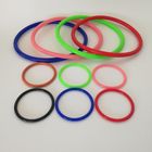 Freie Beispielkleine Gummio-ringe unterschiedliche Größen-hohe Temperatur beständig