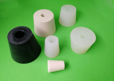 Schwarz-Weiß oder andere Farben Kautschuk Bung Stopper in kundenspezifischer Größe Wasserdicht 40-80 Küste A Härte