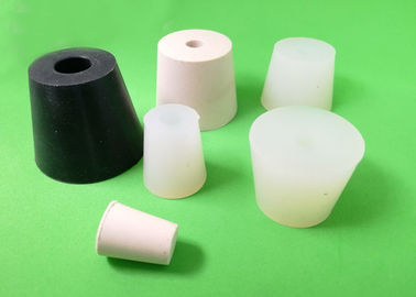 Ein-Loch-Silicon-Gummiverschlüsse für chemische Flaschen, Reagenzröhrchen und Flaschen