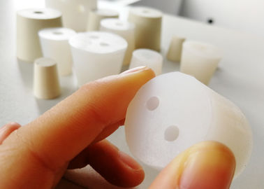 Ein-Loch-Silicon-Gummiverschlüsse für chemische Flaschen, Reagenzröhrchen und Flaschen
