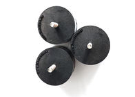 Soem fertigen geformte Gummitülle-Stoßdämpfer-zylinderförmige schwarze Farbe besonders an
