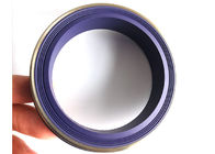 Kundenspezifische Farbpurpurrote Hammer-Verbands-Dichtung mit Messingverdrängungs-Ring