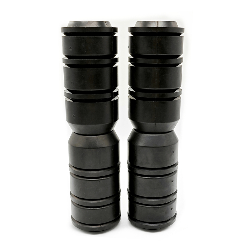 Schrubber-Tumbler-Aluminium-Kern in Gummi 2.875 Schrubberbecher für Ölrohre