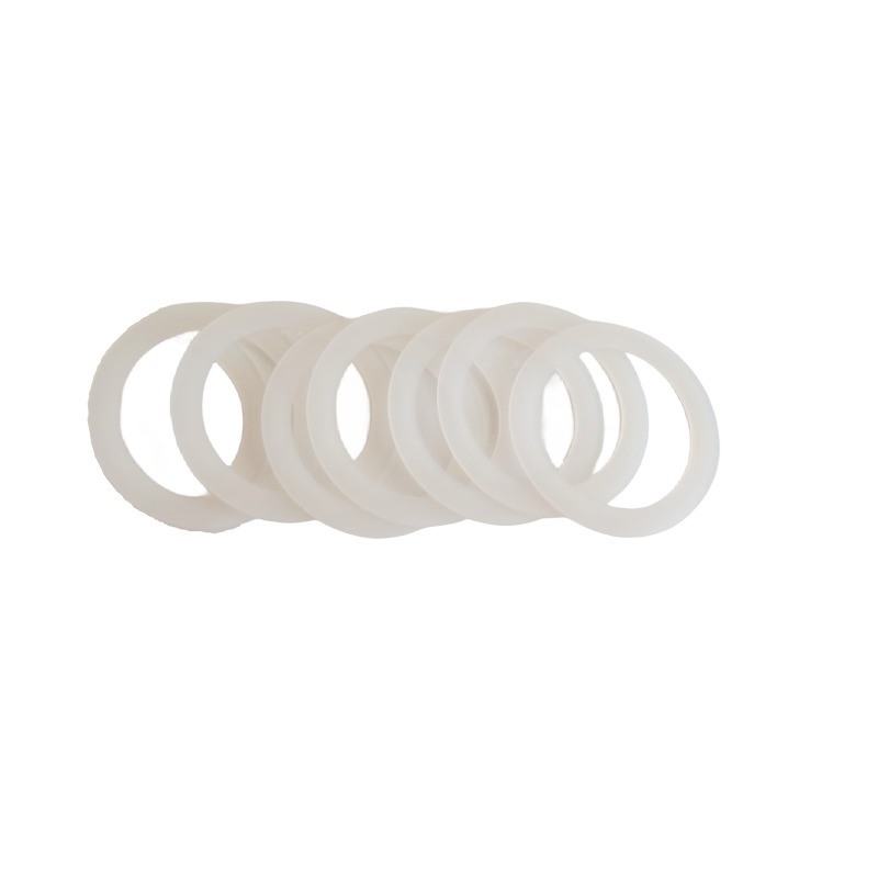 FDA-konforme Silikonkautschukdichtung in Lebensmittelqualität mit einer Härte von 40-90 Shore A und kundenspezifischer Größe