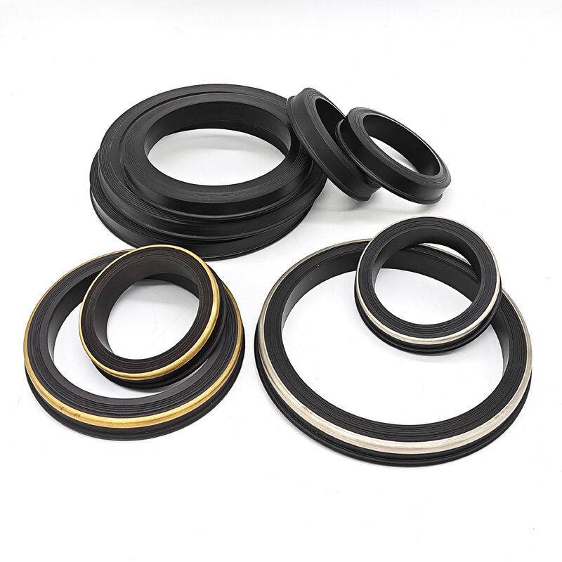 Standardmäßige Hammer-Union-Lippendichtungen Fig. 602, 1002, 1502 mit NBR-HNBR-FKM-PTFE-Materialien für Anwendungen mit 6000–15000 PSI