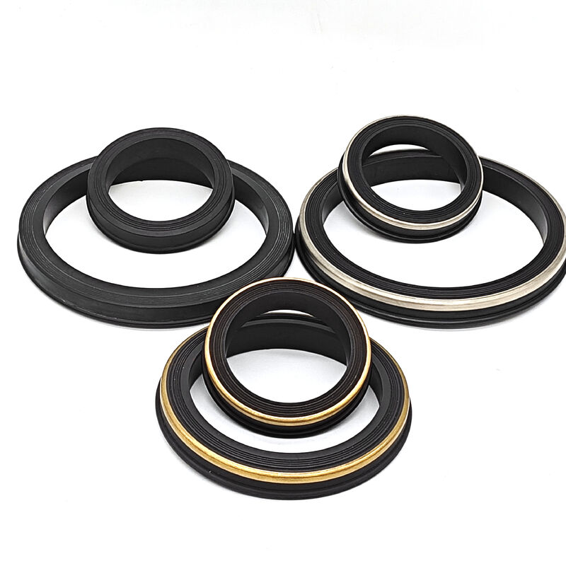 Langlebige NBR-HNBR-FKM-PTFE-Hammer-Verbindungsdichtungen für 6000–20000 PSI-Rohrleitungsverbindungen, kompatibel mit Abb. 602, 1002, 1502, 2202