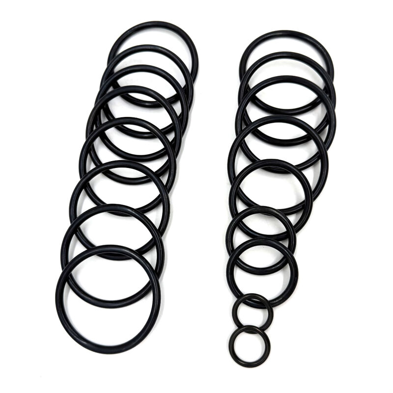 Nitril-O-Ringe. Öl- und Kraftstoffbeständig 70-90 Shore A für Hydraulik- und Kraftstoffsysteme.