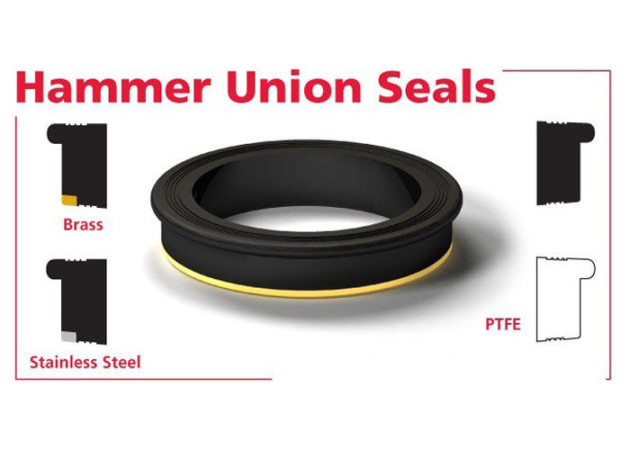 FIG 602/1002/1502 Farbige NBR HNBR FKM PTFE Hammer Unionssiegel Annahme nach Maß