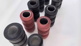 Ölfeld-Tupferbecher mit robustem Stahlkern